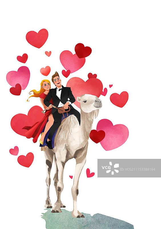 相爱的男人和女人图片素材