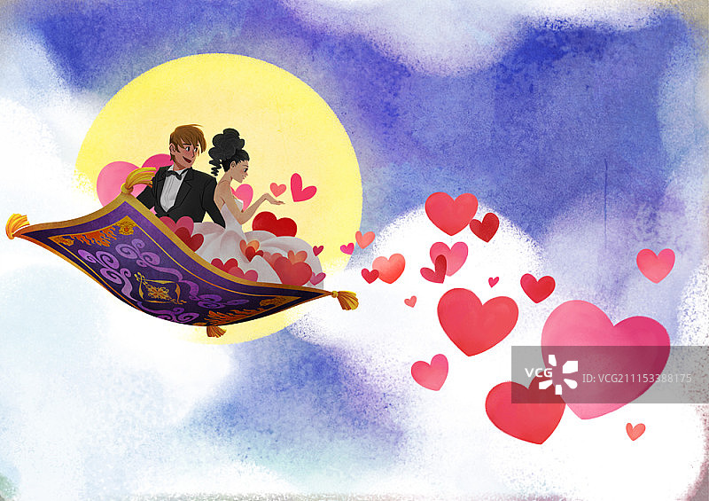 相爱的男人和女人图片素材