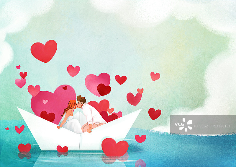 相爱的男人和女人图片素材