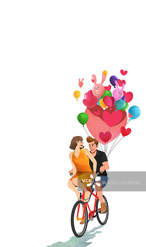 相爱的男人和女人图片素材