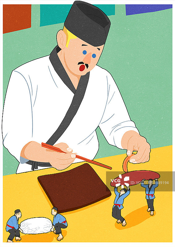 缩小规模图片素材