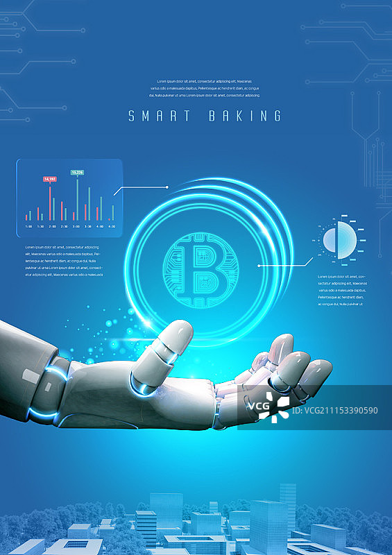 比特币主题合成图像图片素材