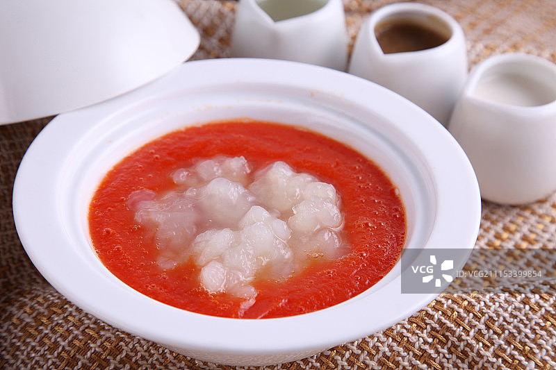 木瓜炖雪蛤图片素材