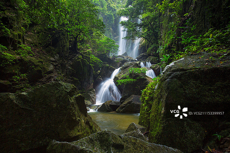 赛考瀑布图片素材