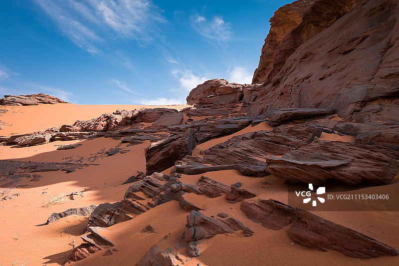 沙子和岩石2图片素材