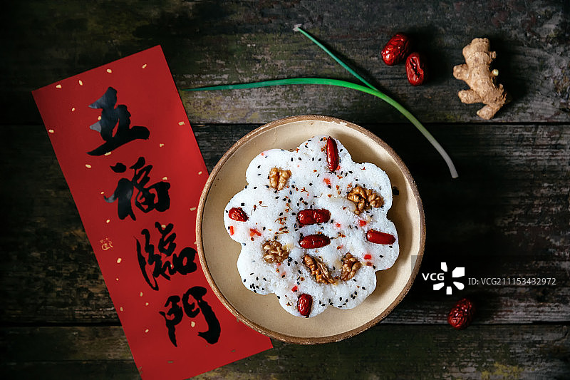 传统美食松糕图片素材