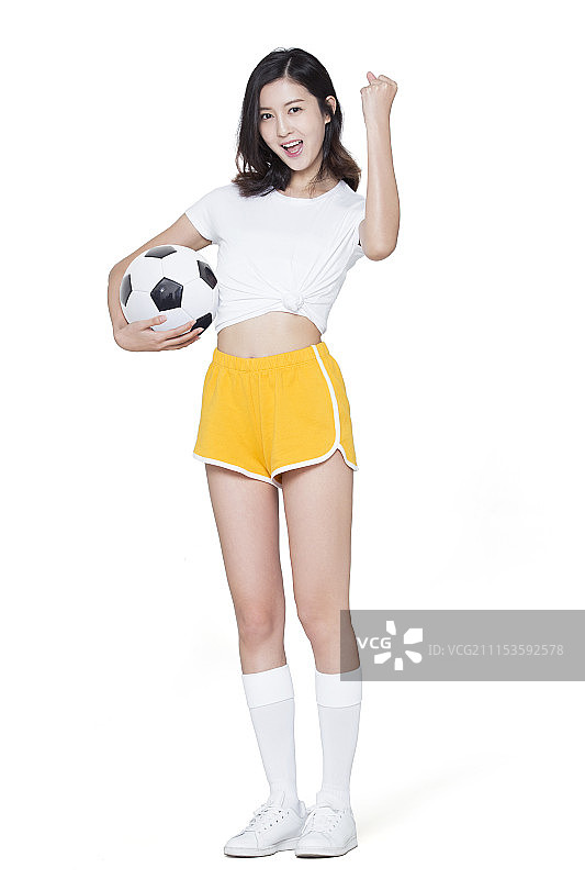 快乐的足球宝贝图片素材