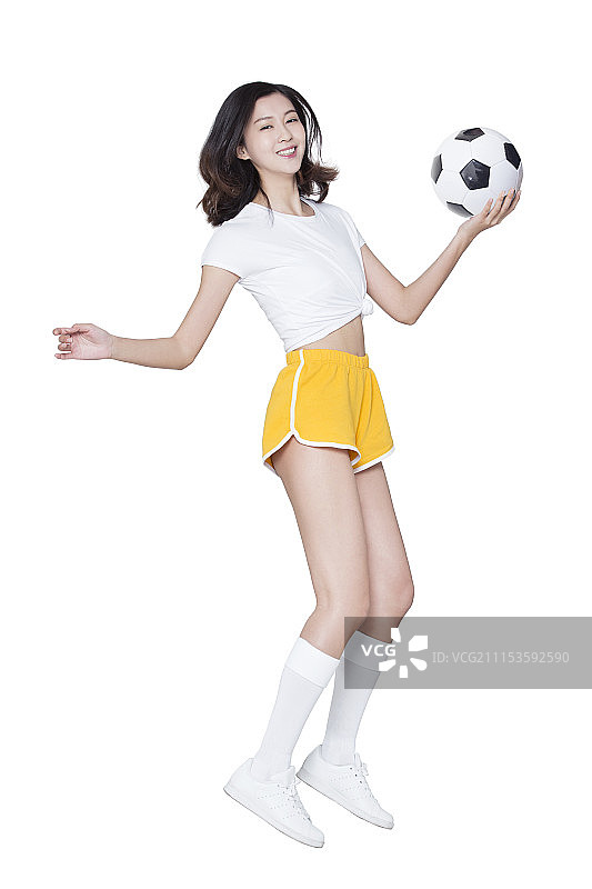 快乐的足球宝贝图片素材