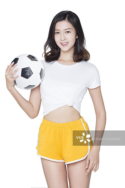 快乐的足球宝贝图片素材