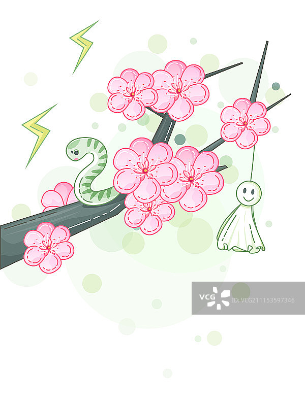 3惊蛰-无字版图片素材