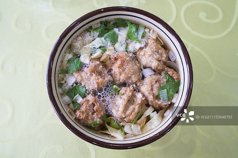 丸子汤图片素材