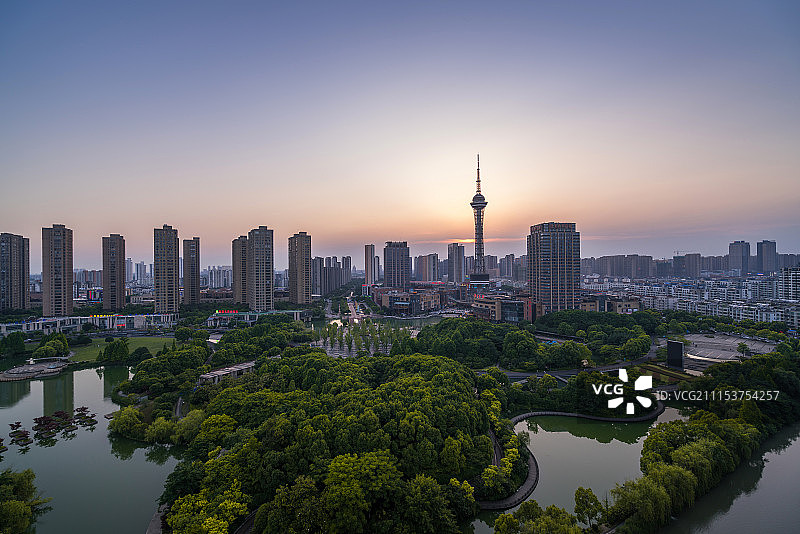 常州城市风光图图片素材