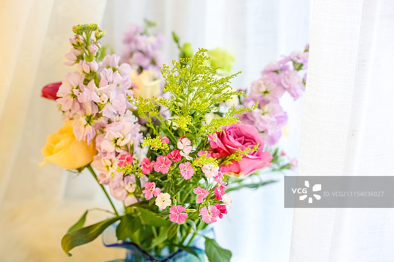 美丽的玫瑰花束图片素材