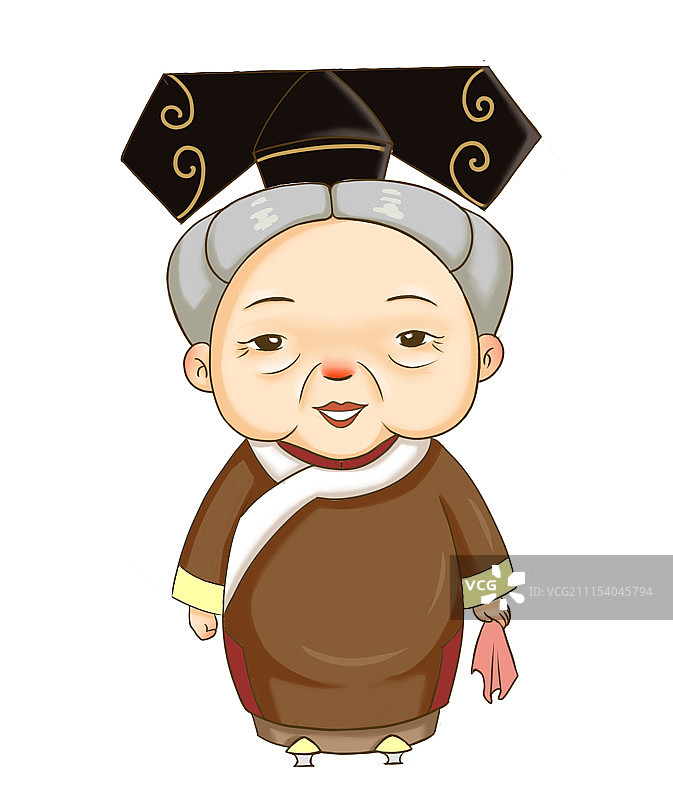 红鼻子嬷嬷图片素材