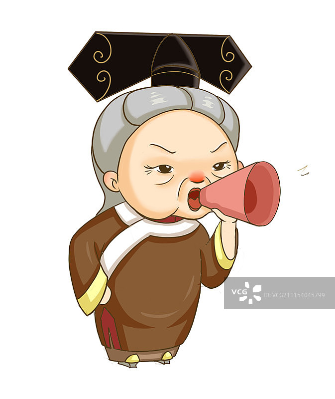 红鼻子嬷嬷图片素材