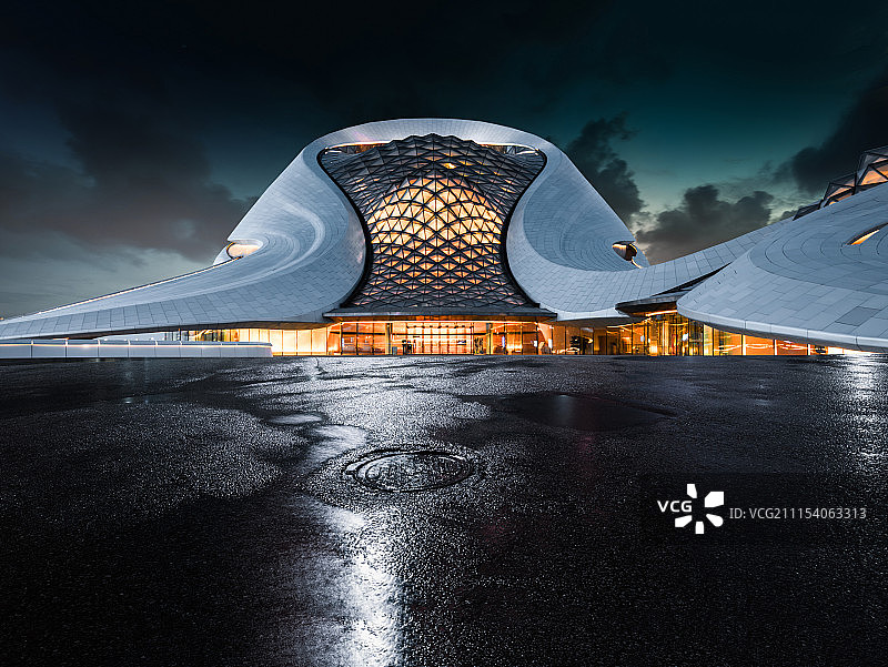 城市歌剧院建筑图片素材