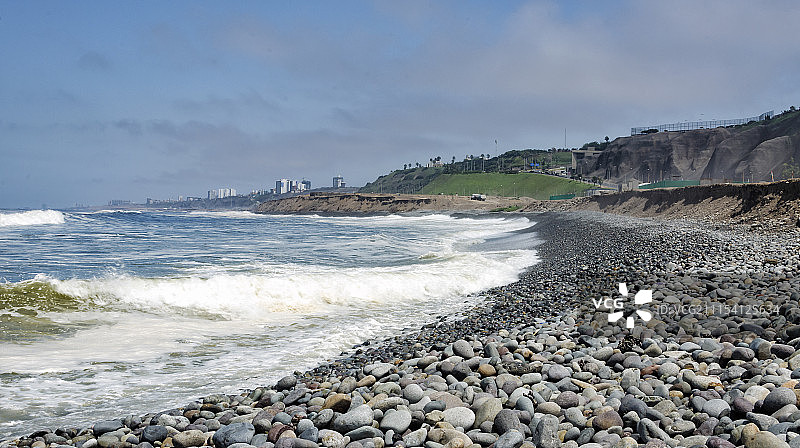绿色海岸图片素材