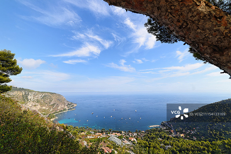 蓝色海岸图片素材