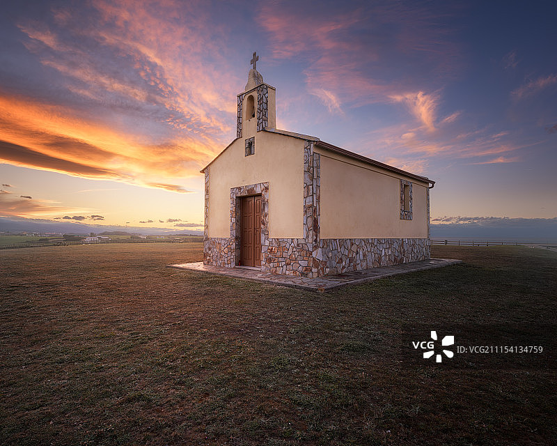 圣加德阿的圣洛伦索教堂图片素材