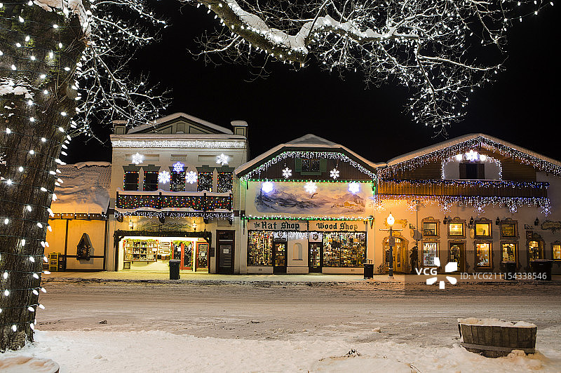 西雅图,美国,北美洲,利文沃斯图片素材