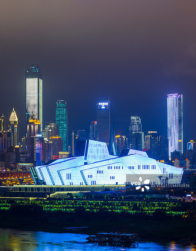 大剧院夜景图片素材