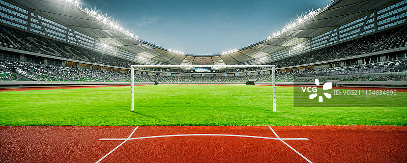 体育馆足球场图片素材