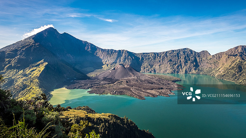 林贾尼火山图片素材