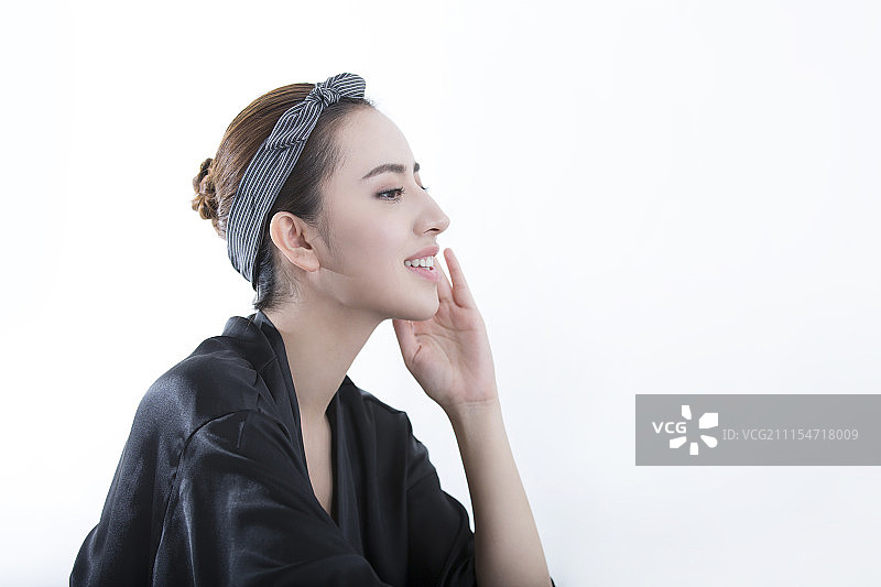 女子美容肖像图片素材