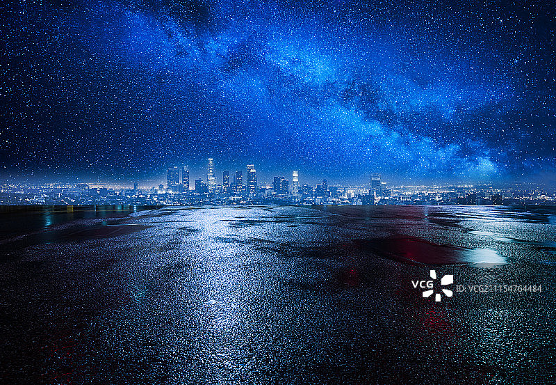 城市风光道路平台图片素材