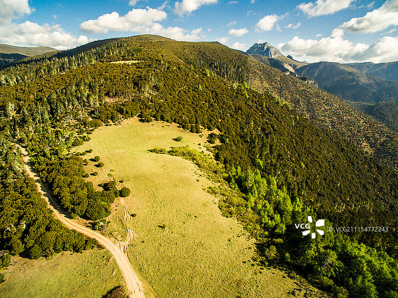 四川省凉山州木里县自然风光图片素材