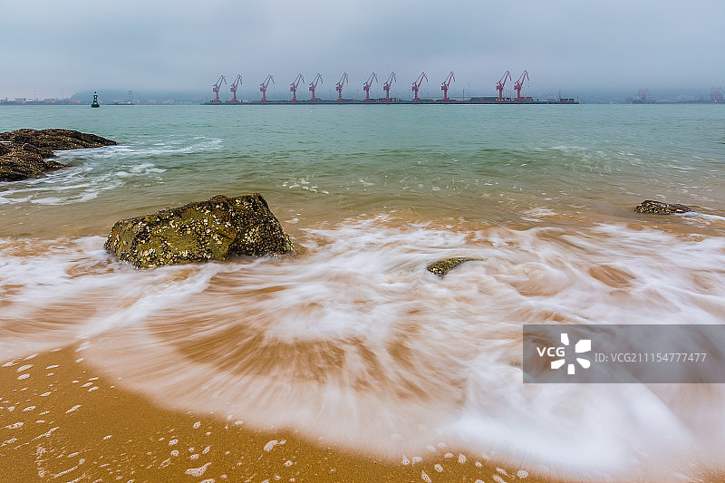 连云港连岛风光图片素材