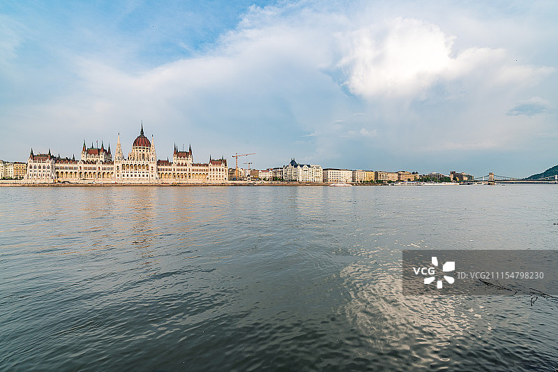 匈牙利布达佩斯多瑙河议会大楼图片素材