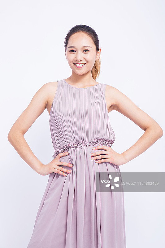 年轻漂亮的女孩图片素材
