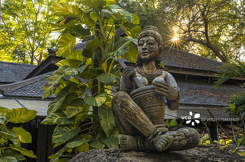 泰国，芭提雅，真理寺图片素材