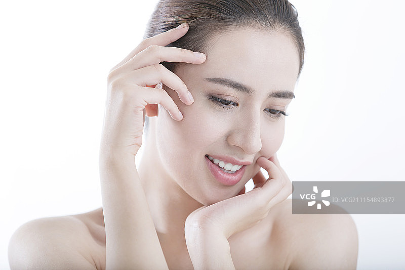 年轻美丽的女子图片素材