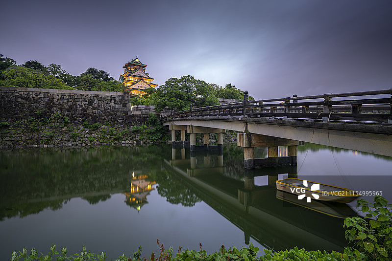 日本大阪城公园图片素材