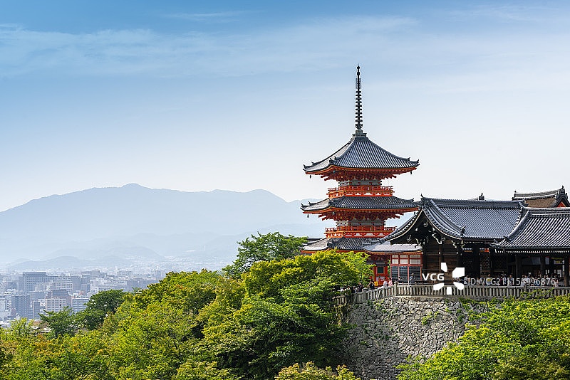 日本京都清水寺图片素材