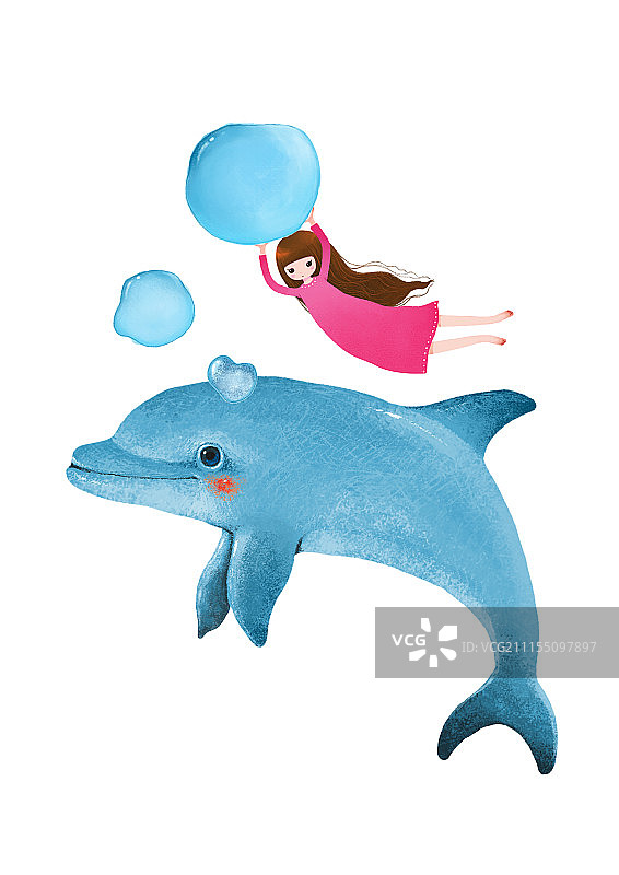 背景分离人物系列组图共3000多幅-和河豚共舞图片素材