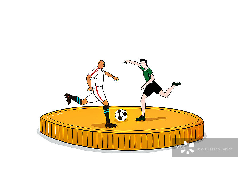 足球经济图片素材
