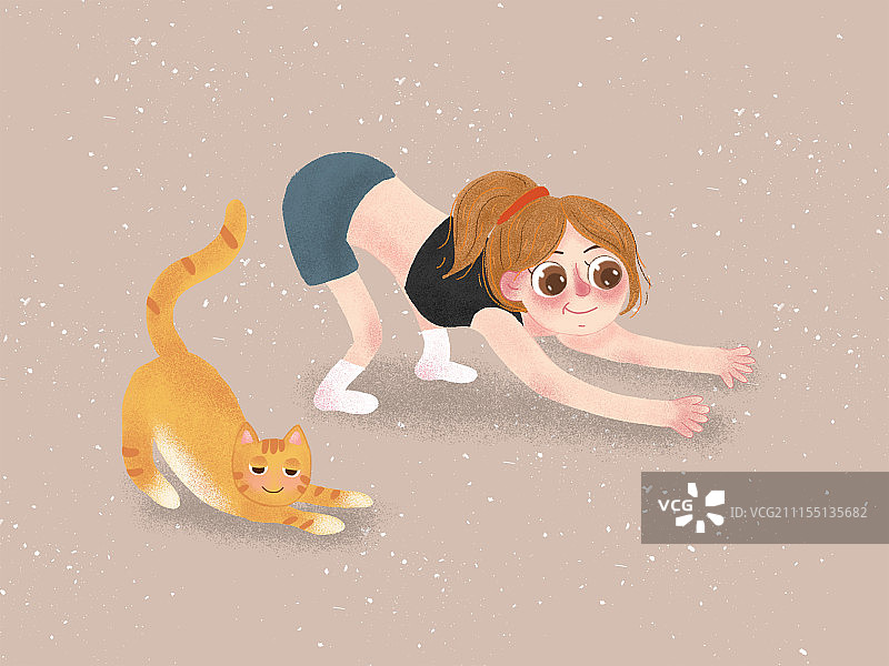 猫式伸展图片素材