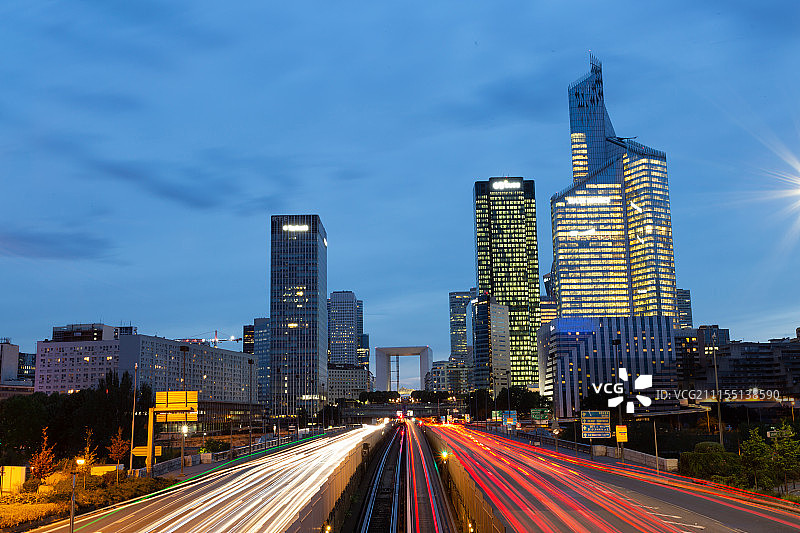 巴黎商业区图片素材