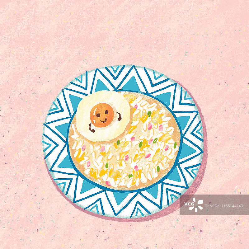 蛋炒饭图片素材