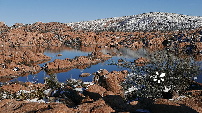 沃森湖风景图片素材