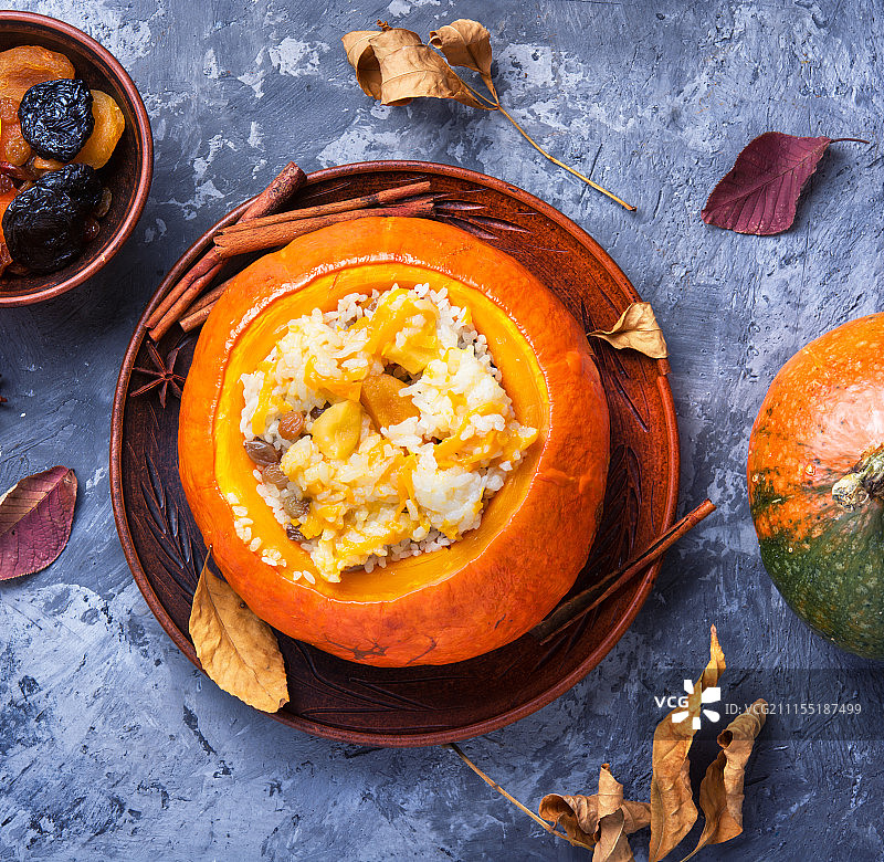 南瓜粥图片素材