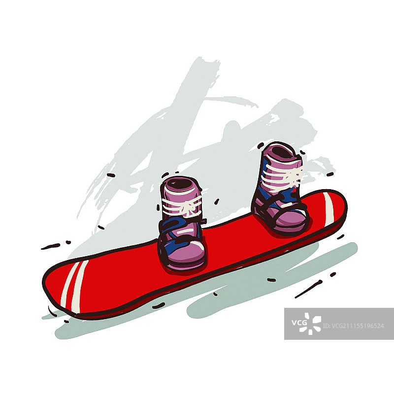 滑雪板图片素材
