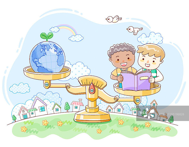 教育概念矢量插图图片素材