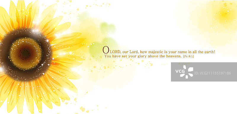 带有圣经引言的背景图片素材