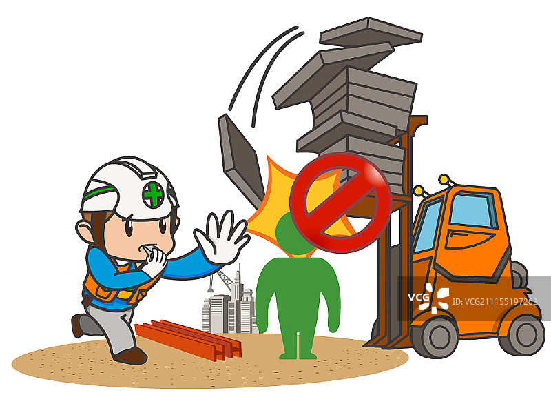 施工现场安全图片素材