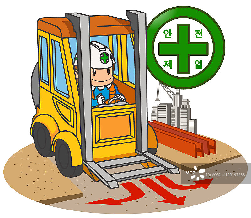 施工现场安全图片素材