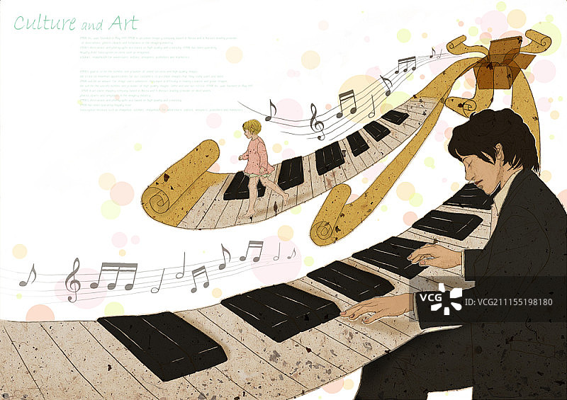 男人弹钢琴图片素材